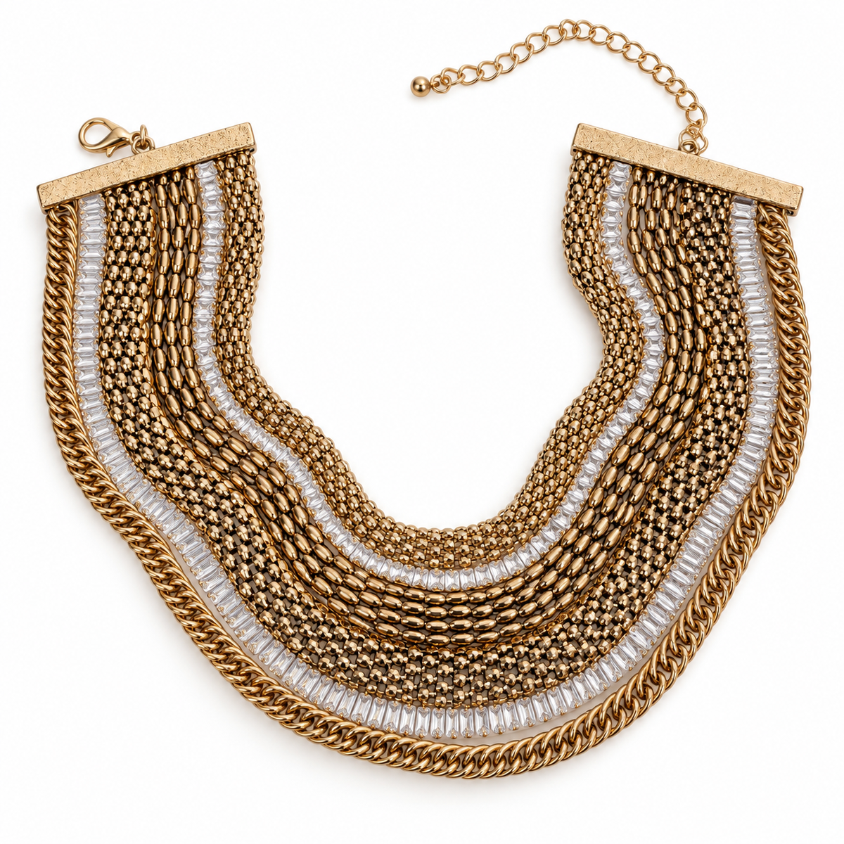 Golden Vintage – Collana multifilo